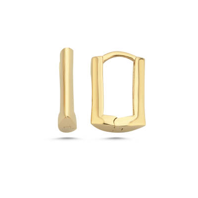1.85 gr 14 k JWD Altın Fantezi Küpe - 1