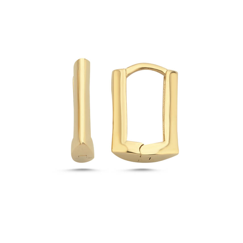 1.85 gr 14 k JWD Altın Fantezi Küpe - 1