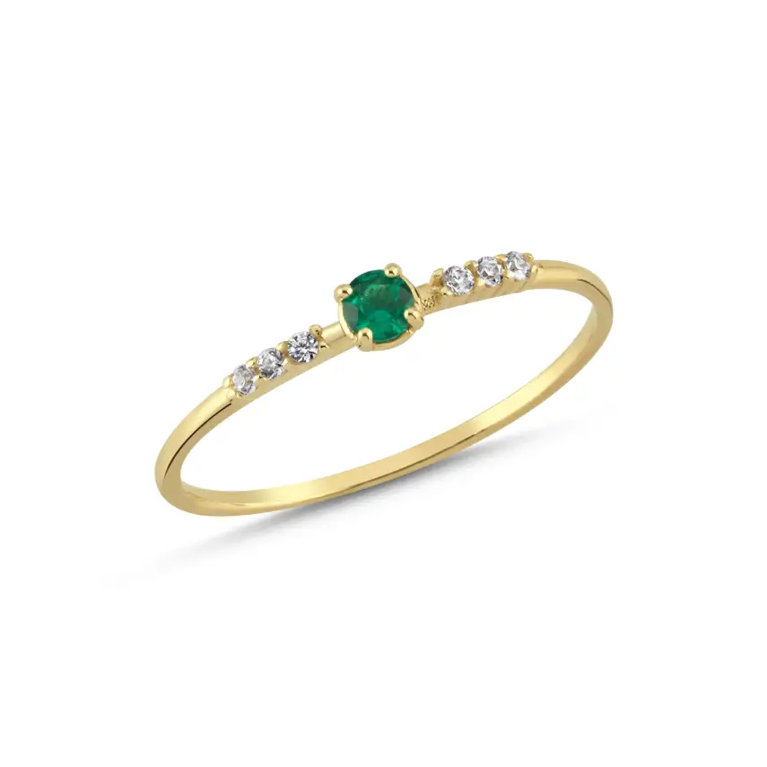 Emerald Whisper Yüzük - 1